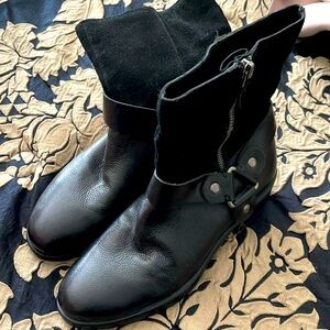 BOOT FRANCO SARTO LEATHER/SUEADE